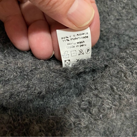 Simply Natural alpaca blend open front cardigan - Picture 4 of 6